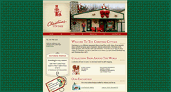 Desktop Screenshot of christmascottage.net